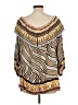 Chico's Brown 3/4 Sleeve Blouse Size Lg (2) - photo 2