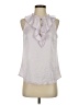 Paige 100% Polyester Silver Sleeveless Blouse Size XS - photo 1