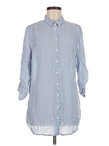 Casual Studio 3/4 Sleeve Button-Down Shirt (view 1)