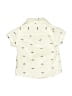 Bear Camp 100% Cotton Ivory Short Sleeve Button-Down Shirt Size 3-6 mo - photo 2