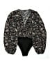 Shein 100% Polyester Black Bodysuit Size 2 - photo 1