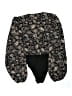 Shein 100% Polyester Black Bodysuit Size 2 - photo 2