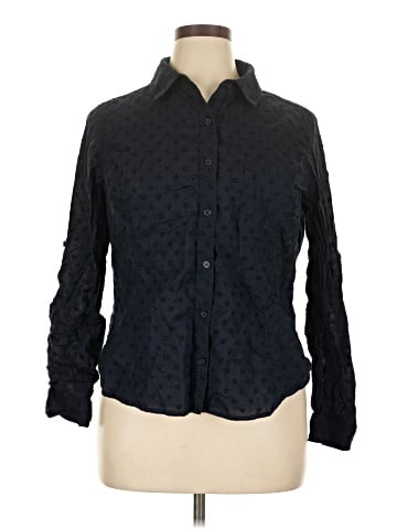 Jones New York Sport Long Sleeve Button-Down Shirt (view 1)