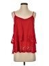 Myan 100% Polyester Red Sleeveless Blouse Size XS - photo 1