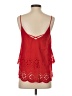 Myan 100% Polyester Red Sleeveless Blouse Size XS - photo 2