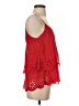 Myan 100% Polyester Red Sleeveless Blouse Size XS - photo 4