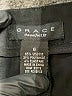 Grace Solid Black Formal Skirt Size 6 - photo 4