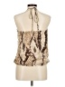 Hale Bob Brown Sleeveless Blouse Size M - photo 2