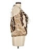 Hale Bob Brown Sleeveless Blouse Size M - photo 4