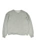 Assorted Brands 100% Cotton Solid Gray Sweatshirt Size 10 - 11 - photo 1