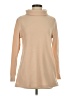 Dudley Stephens 100% Polyester Tan Turtleneck Sweater Size S - photo 1