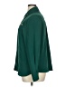Como Black 100% Polyester Green Long Sleeve Blouse Size XL - photo 5