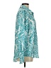 Assorted Brands 100% Polyester Paisley Teal Long Sleeve Blouse Size M - photo 4