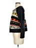 Dolan Print Black Pullover Sweater Size S - photo 5