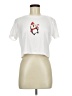 Unbranded 100% Polyester White Short Sleeve T-Shirt Size M - photo 1
