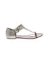 Diana Warner Metallic Silver Tan Sandals Size EU 37 - photo 1