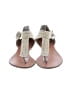 Diana Warner Metallic Silver Tan Sandals Size EU 37 - photo 2