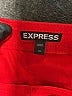 Express Solid Red Casual Skirt Size 00 - photo 4