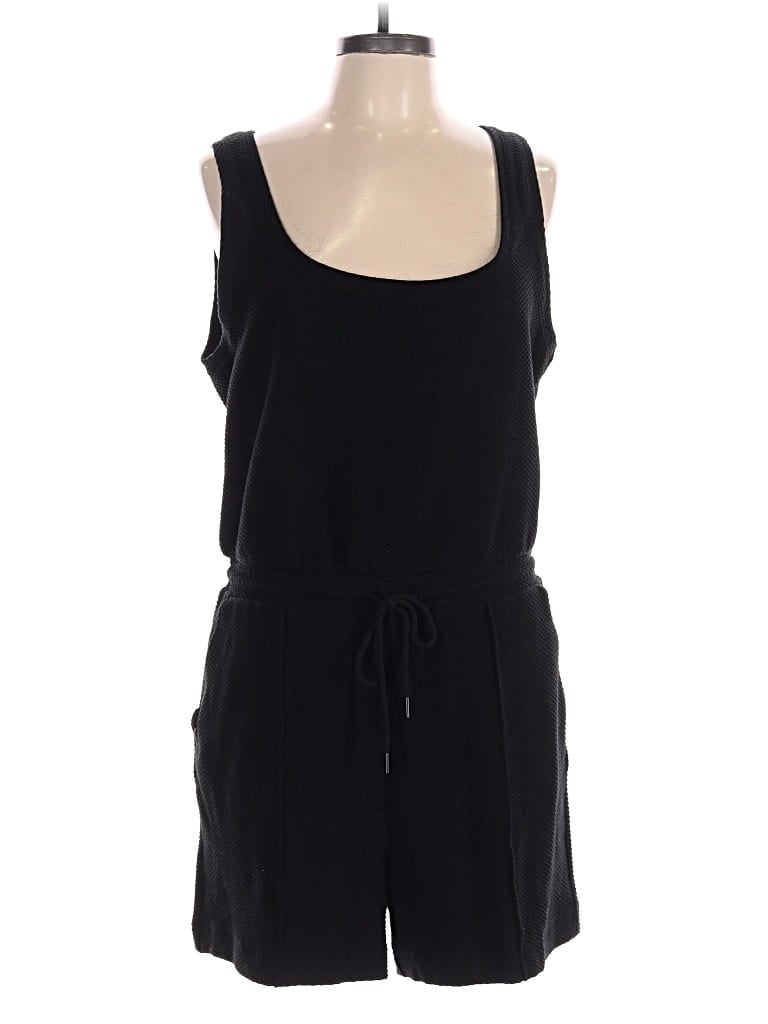 Pre-owned Lou & Grey Romper In Black