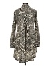 Women With Control Animal Print Ivory Long Sleeve Blouse Size XS (petite) - photo 2