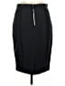 Rebecca Taylor Solid Black Gray Formal Skirt One size (estimated) - photo 2