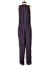 See By Chloé 100% Silk Solid Purple Jumpsuit Size 2 - photo 2