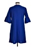 2 Hearts Solid Blue Casual Dress Size M - photo 2