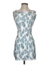 Hudson Gray 100% Polyester Print Blue Cocktail Dress Size S - photo 1