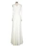 Mac Duggal 100% Polyester Ivory Cocktail Dress Size 12 - photo 2