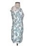 Hudson Gray 100% Polyester Print Blue Cocktail Dress Size S - photo 4