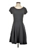 Maurices Chevron-herringbone Gray Casual Dress Size S - photo 1