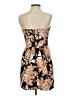 Forever 21 100% Polyester Floral Brown Cocktail Dress Size M - photo 2