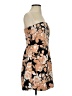 Forever 21 100% Polyester Floral Brown Cocktail Dress Size M - photo 4
