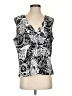 Baranda Black Sleeveless Blouse Size P (petite) - photo 1