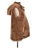 Dylan Brown Faux Fur Vest Size L - photo 4