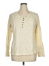 Ruff Hewn 100% Cotton Ivory Long Sleeve Blouse Size XL - photo 1