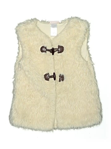 Little Lass Faux Fur Vest (view 1)