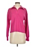 Industry Pink Long Sleeve Polo Size XS - photo 1