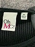 Oh MG! Black Turtleneck Sweater Size XL - photo 7