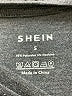Shein Gray Long Sleeve T-Shirt Size S - photo 6