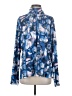 Orvis Print Blue Long Sleeve Blouse Size S - photo 1