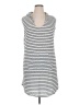 Merona Stripes Gray Casual Dress Size XL - photo 1