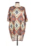 Lularoe Print Tan Casual Dress Size M - photo 1