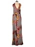 Harlyn 100% Polyester Paisley Brown Orange Jumpsuit Size S - photo 1