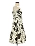 Ruby Rox 100% Cotton Tropical Brown Cocktail Dress Size 3 - photo 4