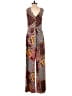 Harlyn 100% Polyester Paisley Brown Orange Jumpsuit Size S - photo 2