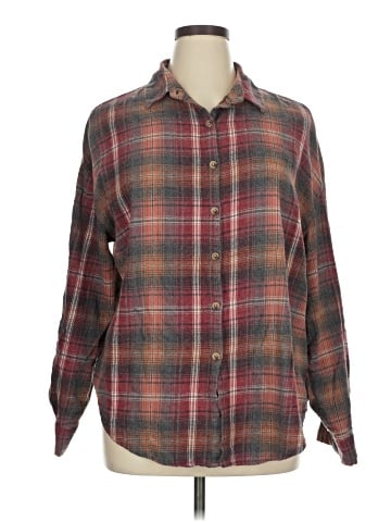 Daytrip Long Sleeve Button-Down Shirt (view 1)