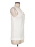 Reiss 100% Viscose White Sleeveless Blouse Size M - photo 4