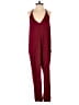 Unbranded Solid Burgundy Jumpsuit Size S - photo 1