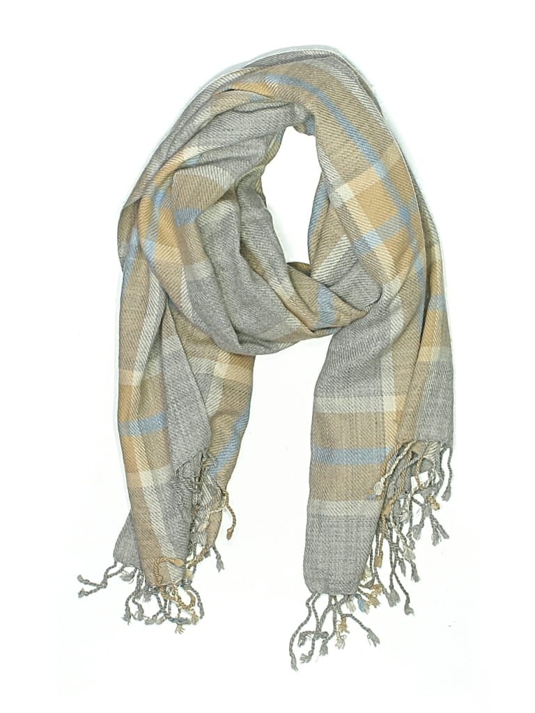 Pre-owned Sole Society Scarf In Gray